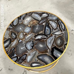 Semiprecious round table