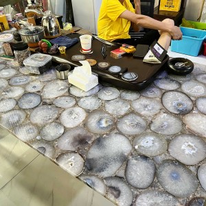 Semiprecious Long table