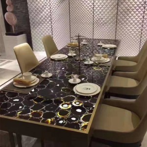 Semiprecious Long table