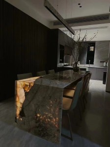 Backlit Patagonia Granite Furniture