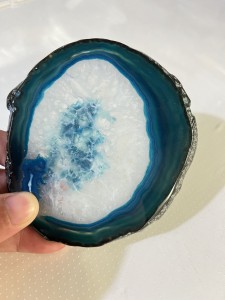 Nature agate coaster