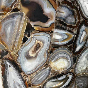 Grey agate