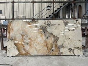 Patagonia granite with LED panel