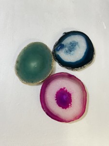 Nature agate coaster